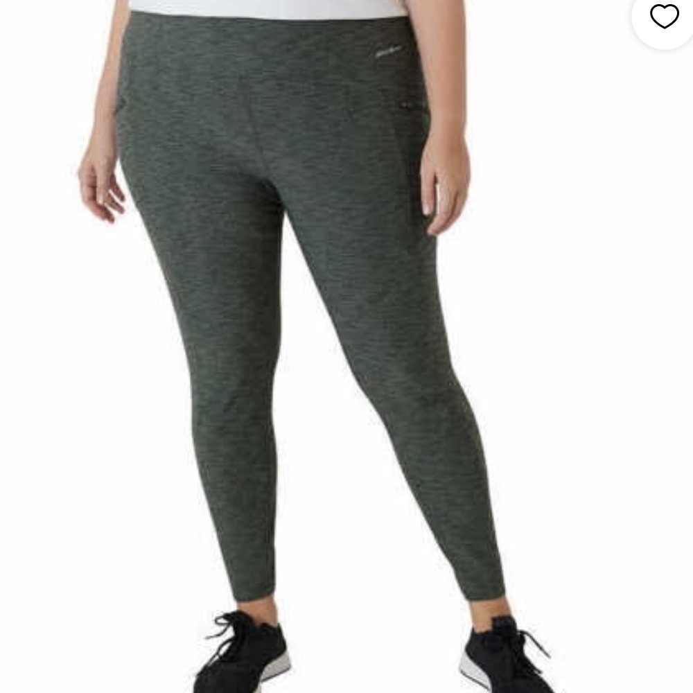 Eddie Bauer Green Trail Tight Leggings Plus Size 3X. New with tags.